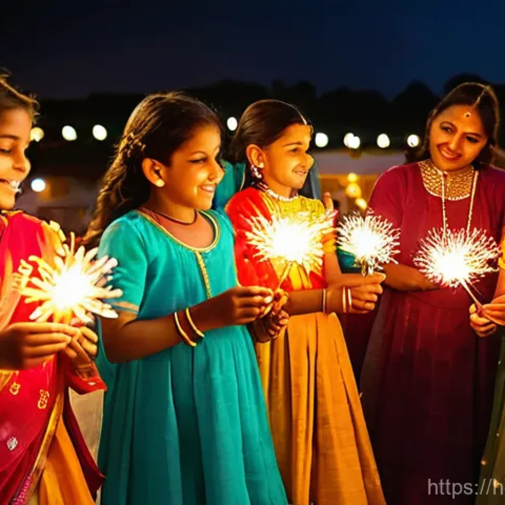 야경이 유명한 축제 - **Prompt 1: Diwali Night - A Celebration of Lights and Joy**
    "A vibrant and bustling Indian stre...