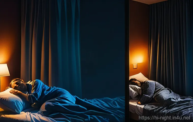 야경과 빛 공해 - **Disappearing Stars: A Tale of Two Skies**
    "A split image illustrating the profound difference ...